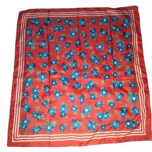 Vintage Sarah Coventry Floral Square Scarf – Made in Italy